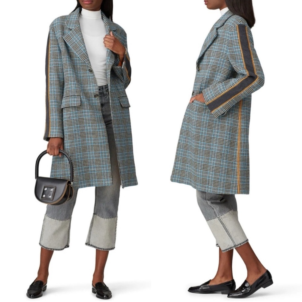 Koche Check Tailor Coat in Size XS